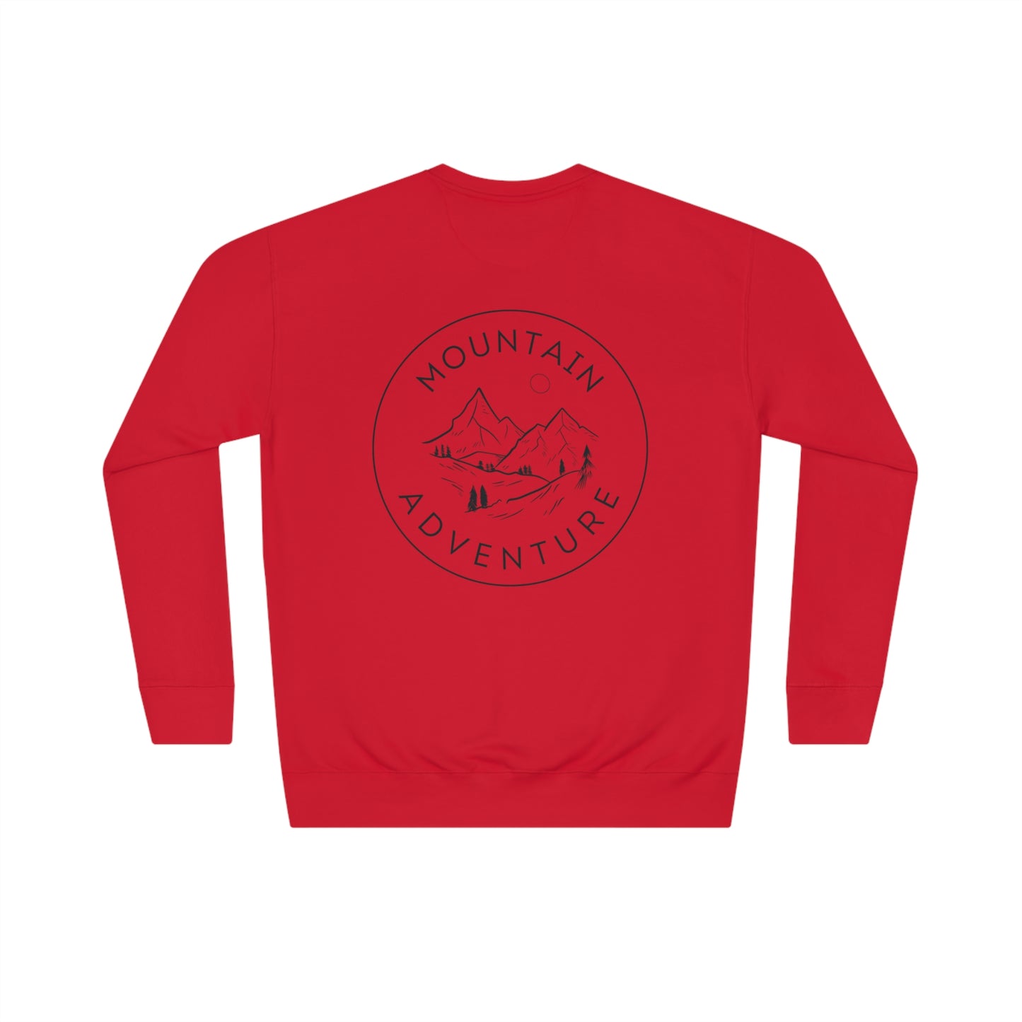 Wild Mountain Cat Unisex Crew Sweatshirt