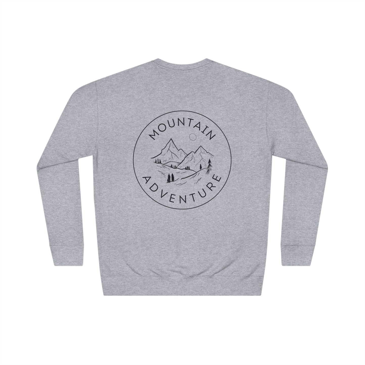 Wild Mountain Cat Unisex Crew Sweatshirt