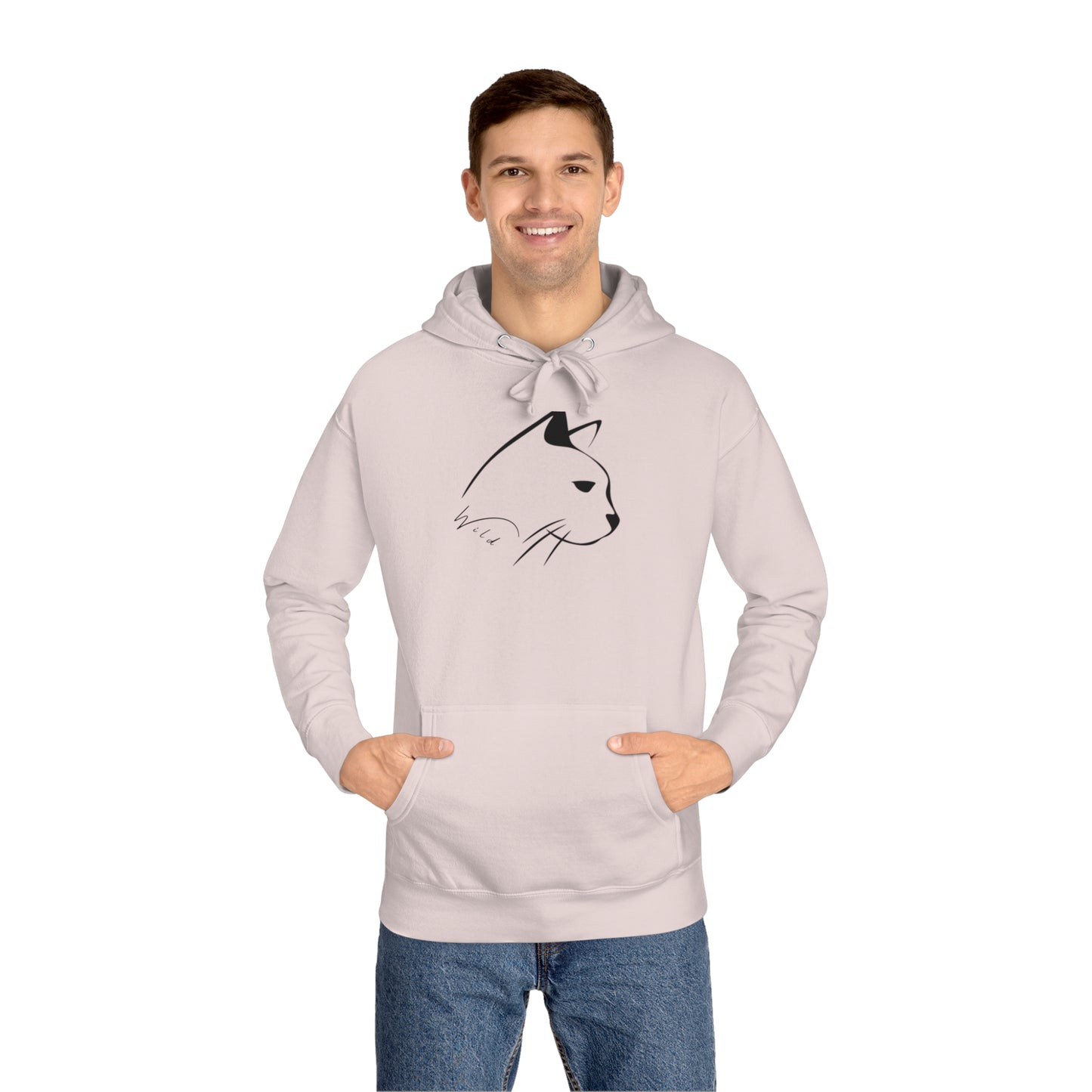 Wild Cat Mountain Unisex Fleece Hoodie