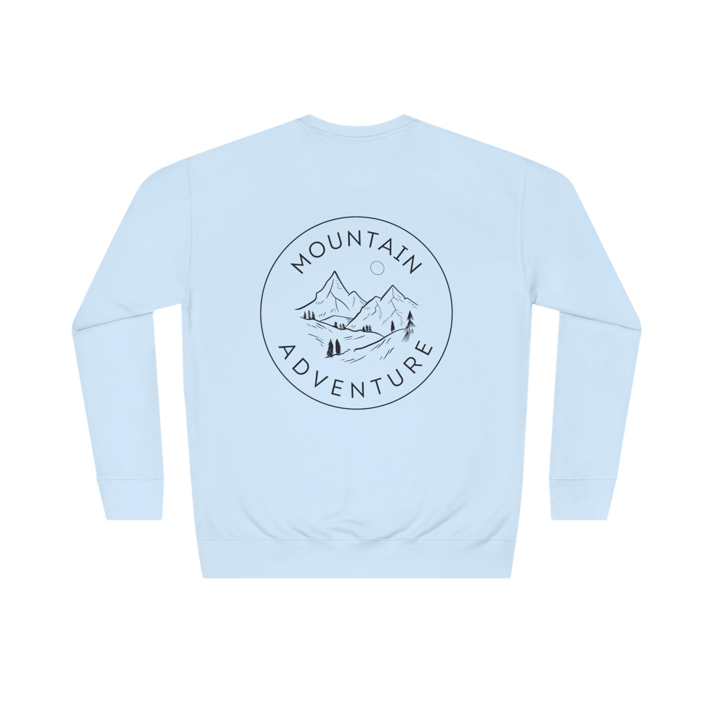 Wild Mountain Cat Unisex Crew Sweatshirt