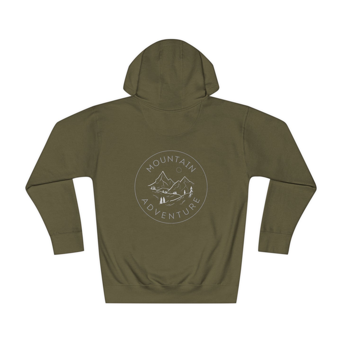 Wild Mountain Cat Unisex Fleece Hoodie