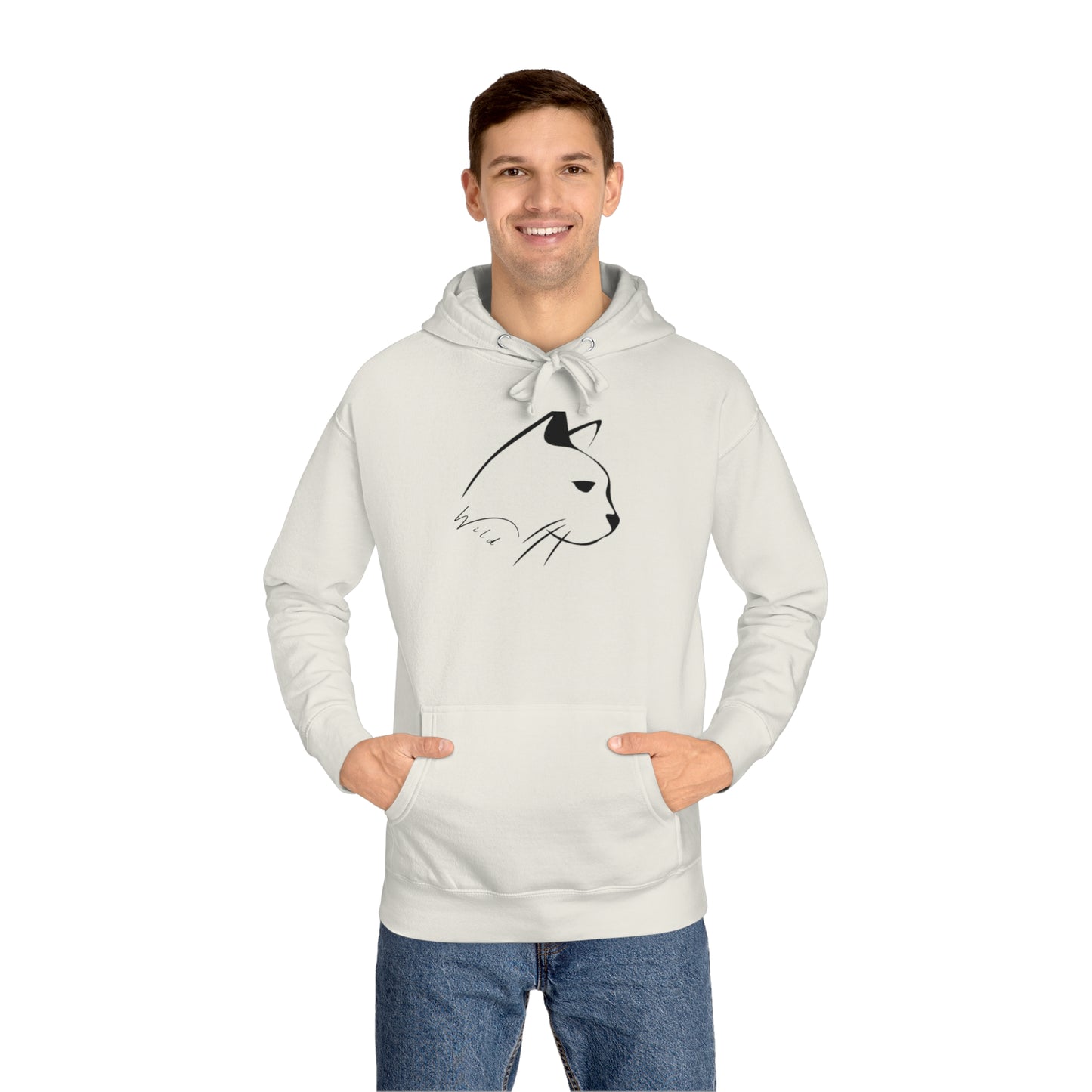 Wild Cat Mountain Unisex Fleece Hoodie