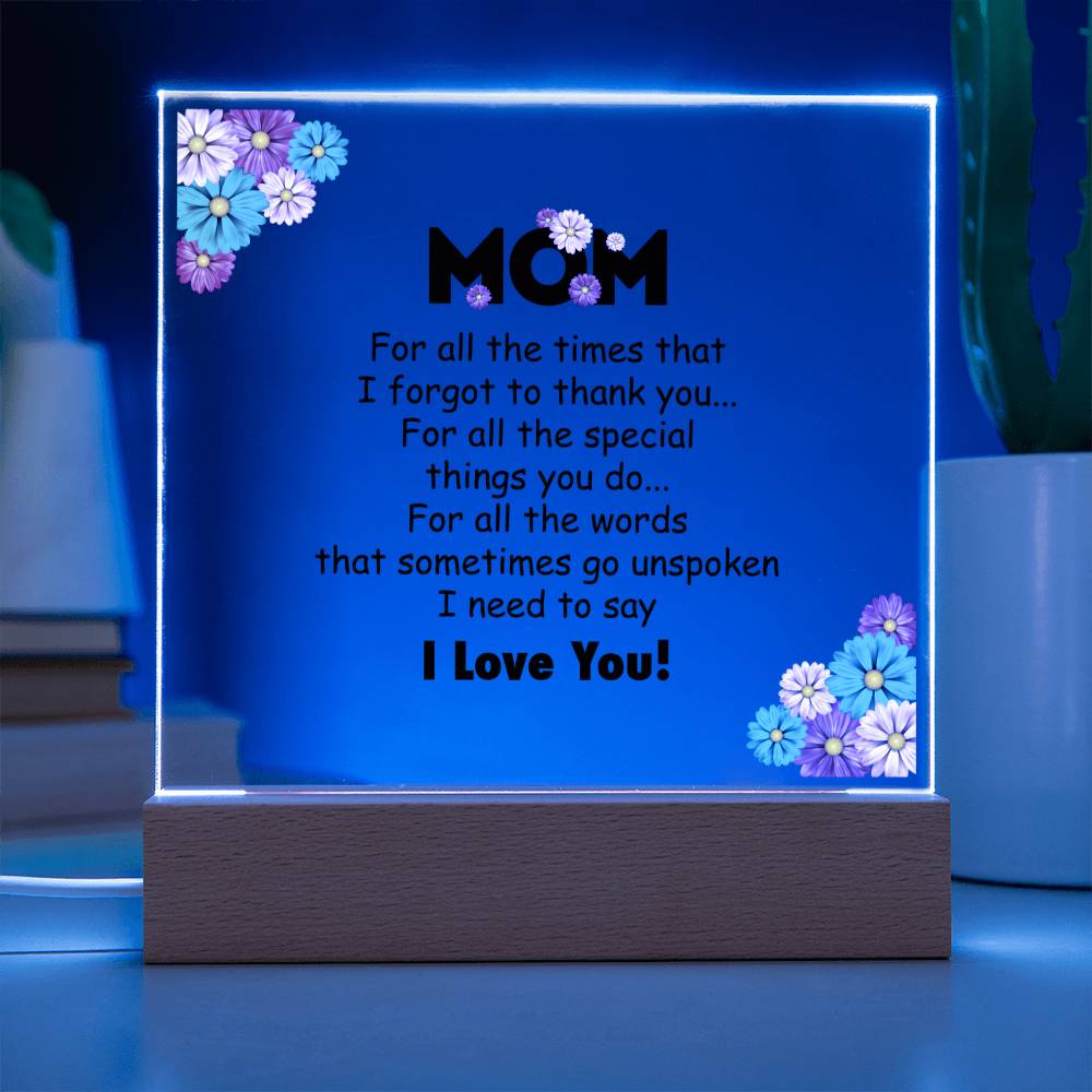 Mom | Thank You!