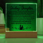 To Our Darling Daughter | A Special Acrylic Plaque