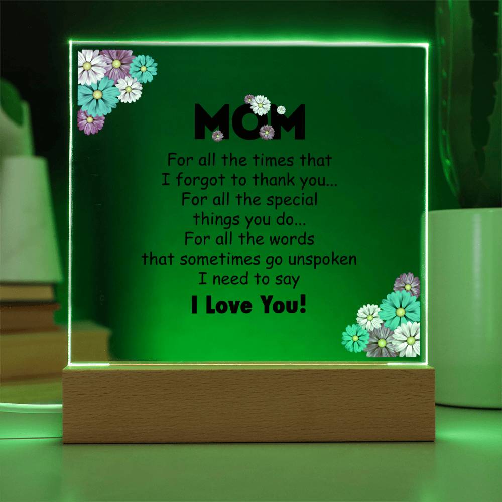 Mom | Thank You!