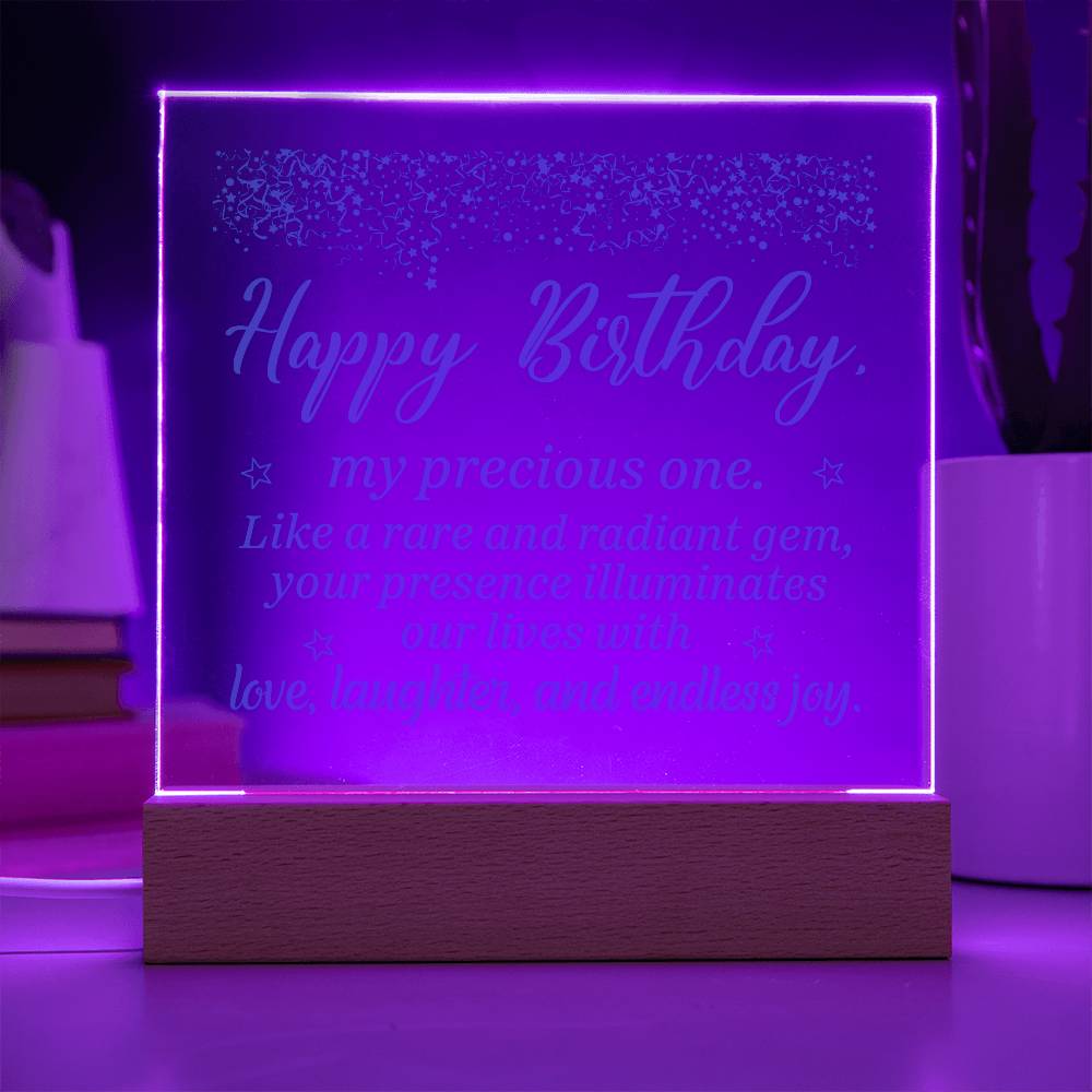 Happy Birthday| Precious One in Lavender