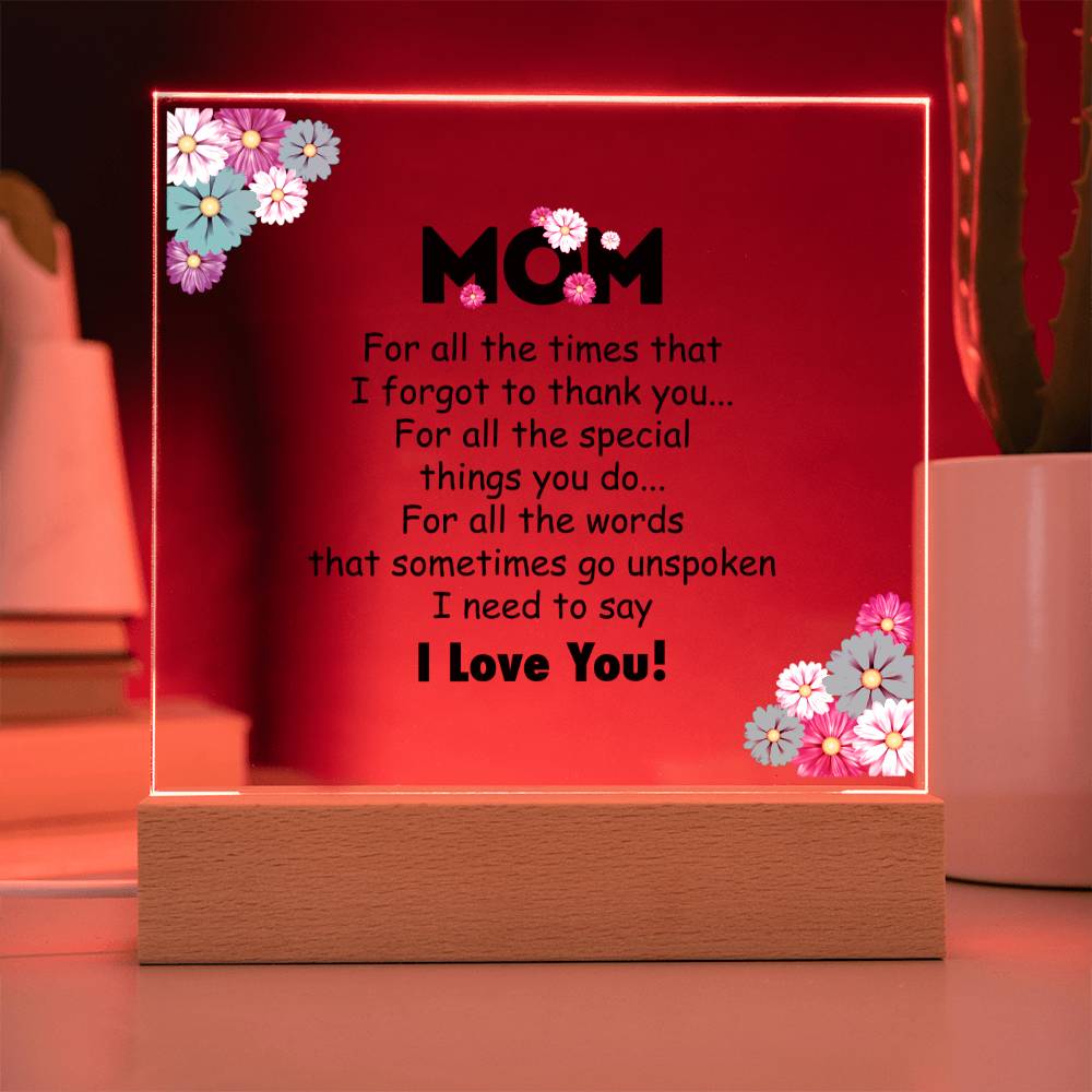 Mom | Thank You!