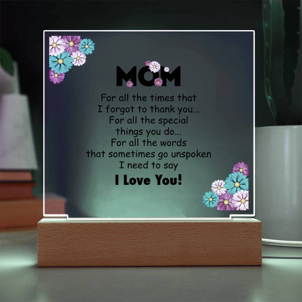 Mom | Thank You!