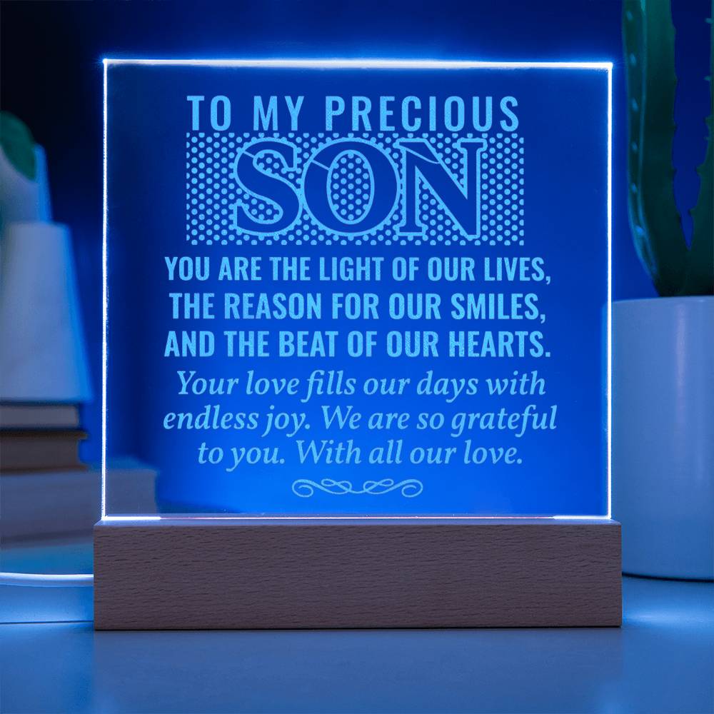 To Our Precious Son | The Light