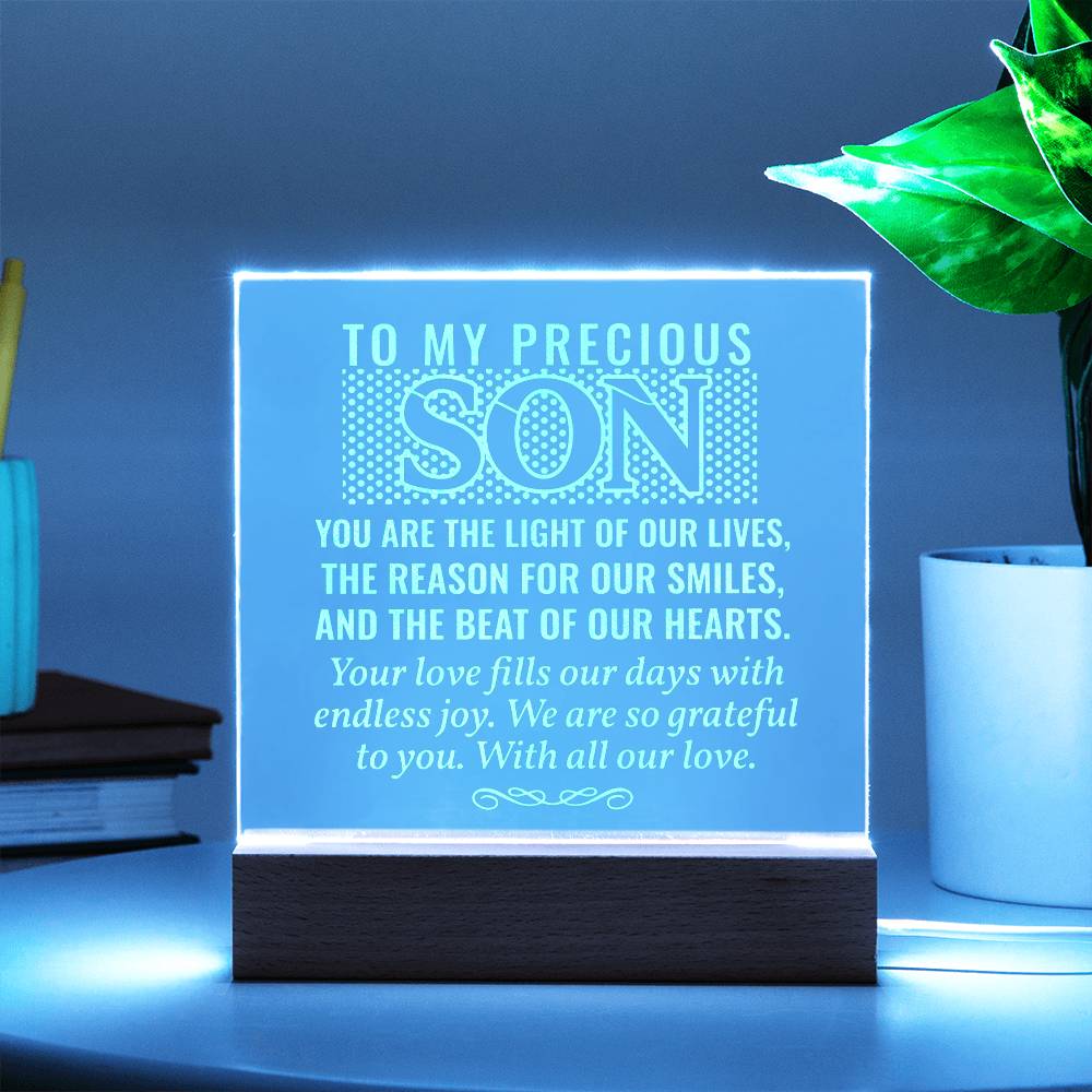 To Our Precious Son | The Light