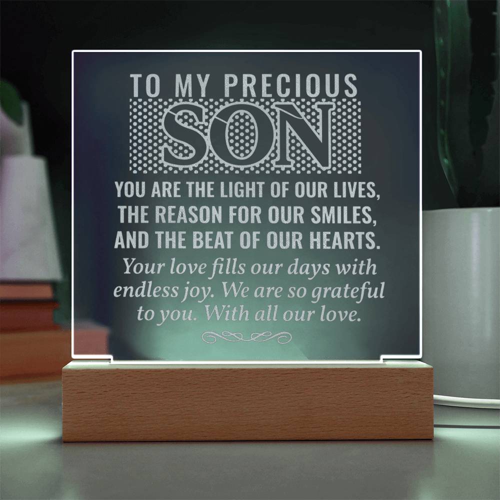 To Our Precious Son | The Light