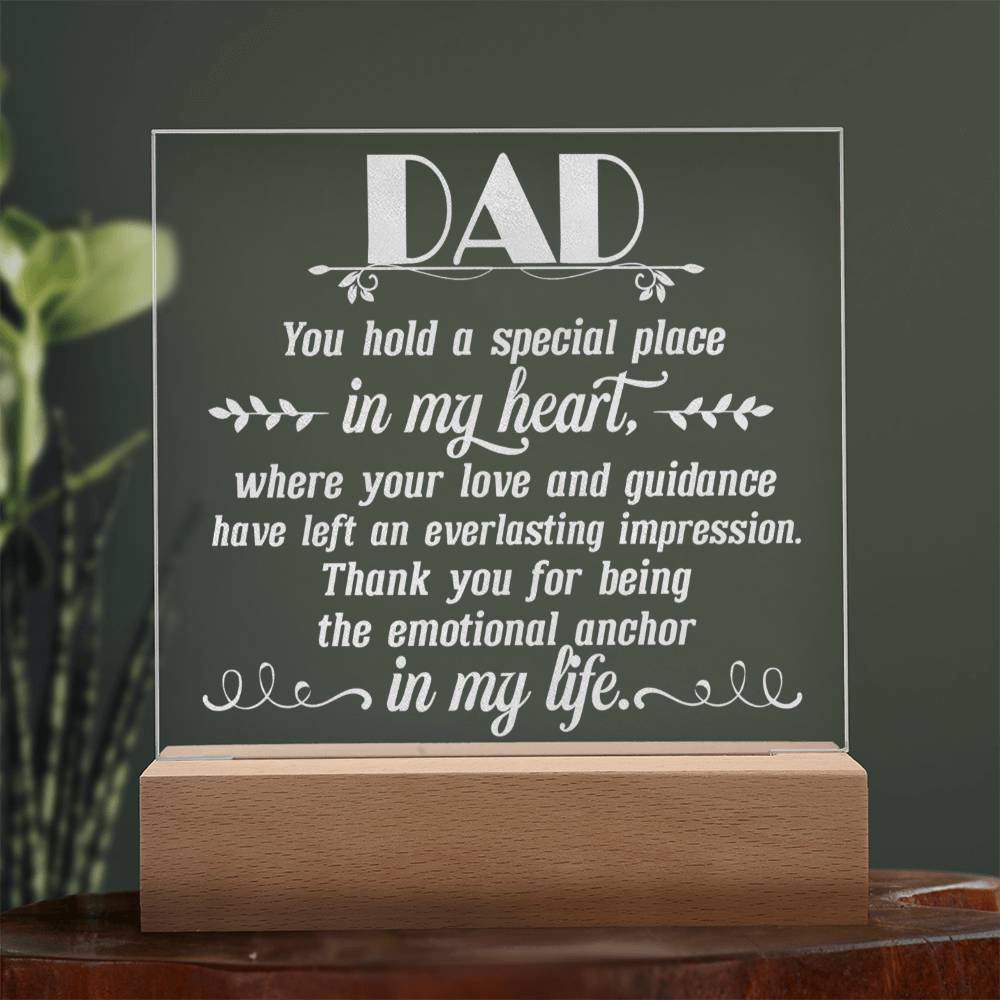 To Dad | The Emotional Anchor