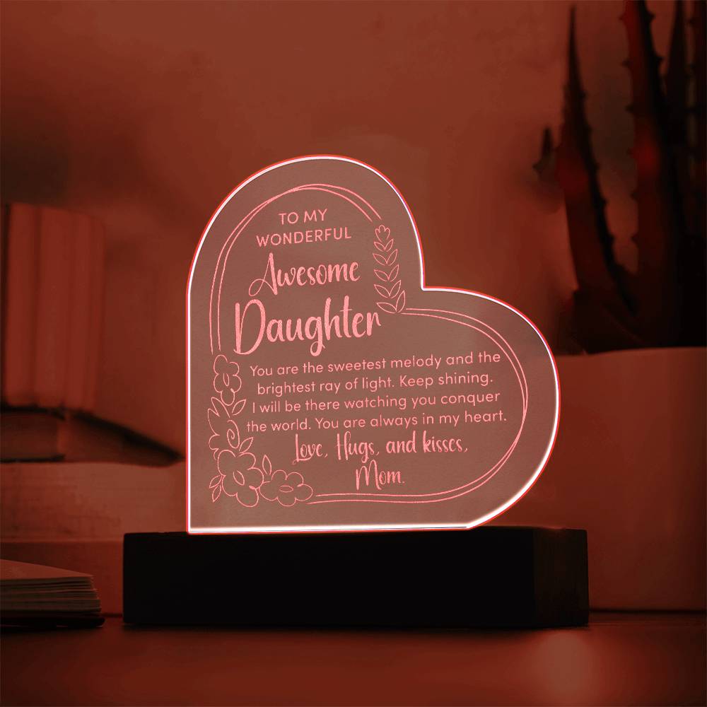 To My Awesome Daughter - Engraved