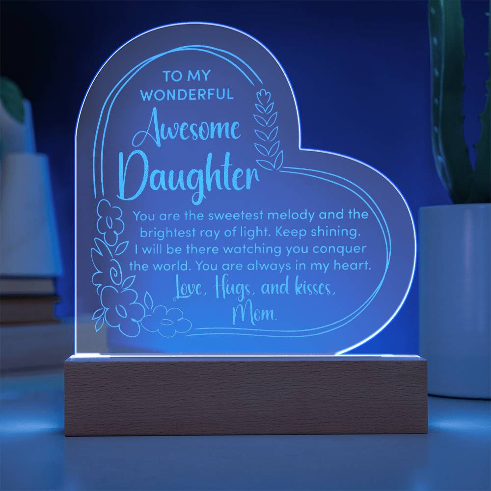 To My Awesome Daughter - Engraved