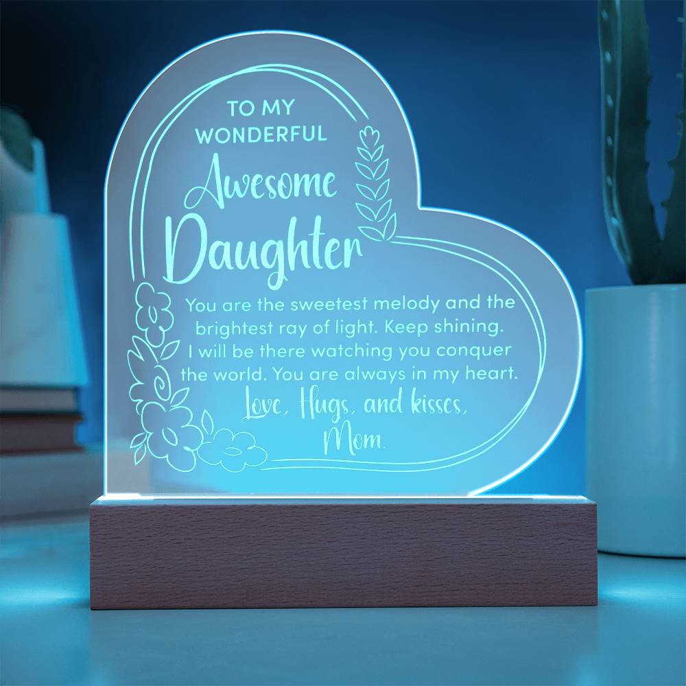 To My Awesome Daughter - Engraved