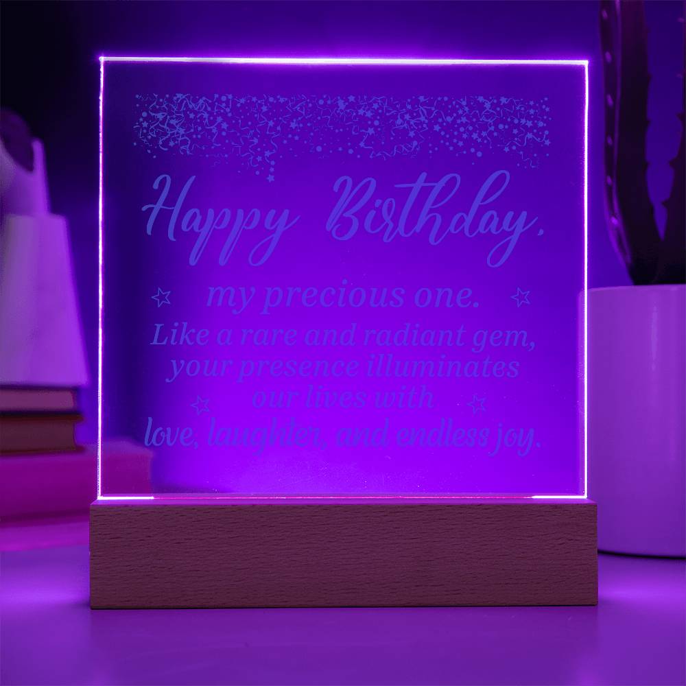 Happy Birthday| Precious One in Lavender